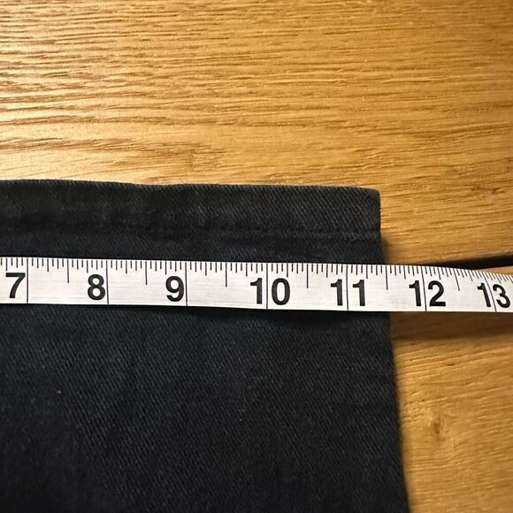 Maison Garrison women’s wide leg sailor black jeans medium - Picture 9 of 12